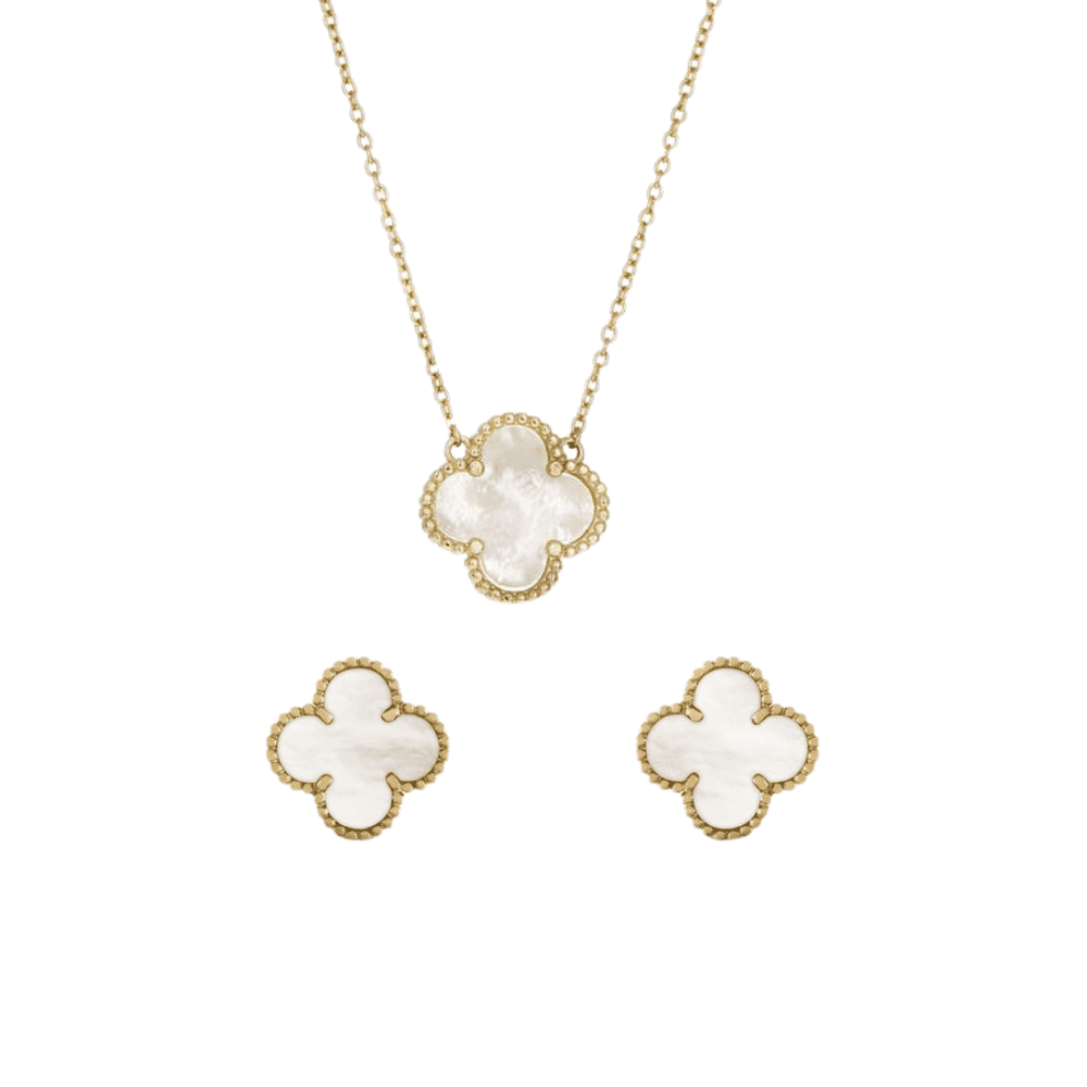 Alabaster Jewelry Set
