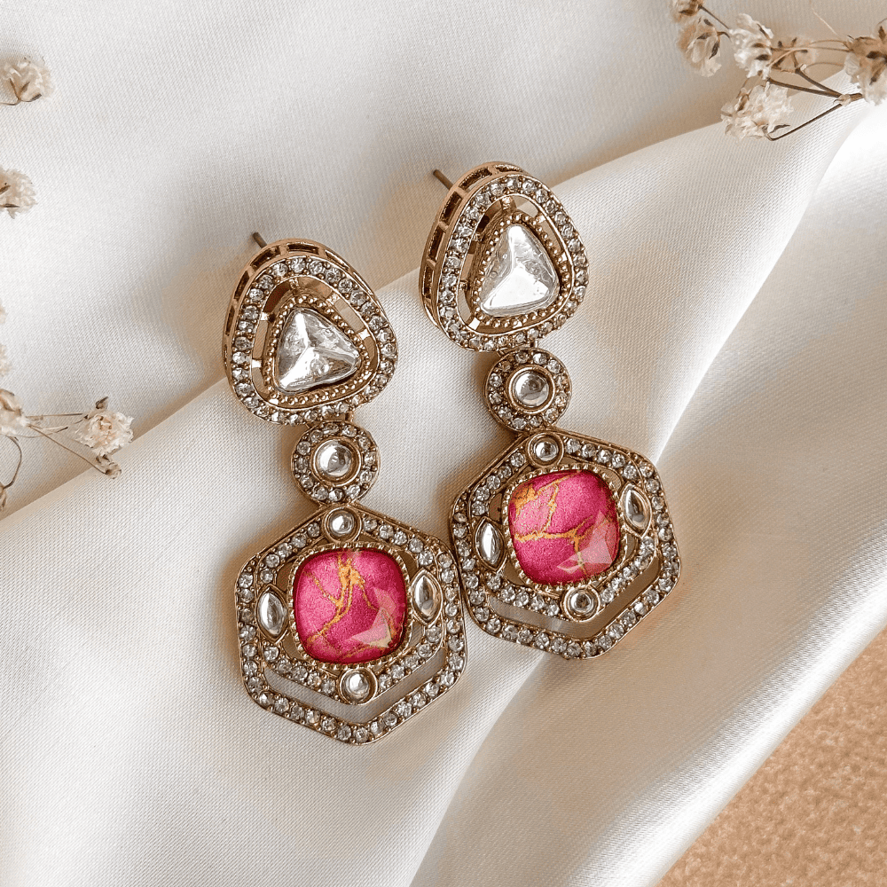 Shabnam Pink Jewelry